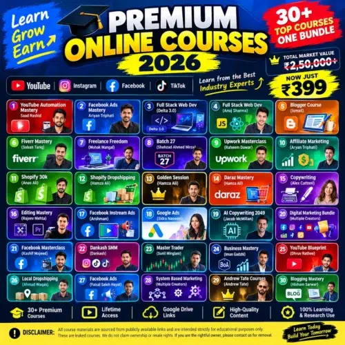 Premium online courses 2026