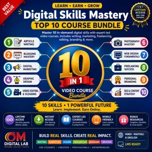 Digital Skills Mastery – Top 10 Course, Learn, Earn & Grow